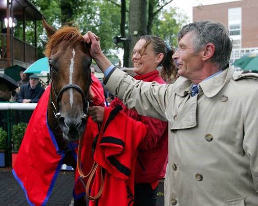 ERIC Alston’s finest moment came at Haydock Park, when Reverence battled through the mud and rain to